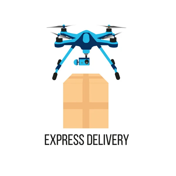 Paketlerin helikopterle teslimatı