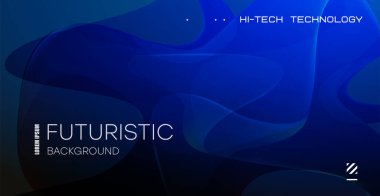 Dinamik dalga çizgisi efektli basit akışkan renk gradyanı soyut arkaplan. Duvar kağıdı, pankart, arka plan, iniş sayfası için vektör ilüstrasyonu. Vektör.