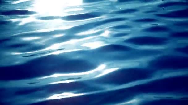 Water Surface small waves — Stock Video