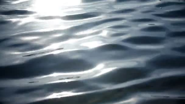 Water Surface small waves — Stock Video