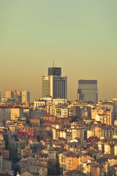 Istanbul Sunset Panorama — Stock Photo, Image