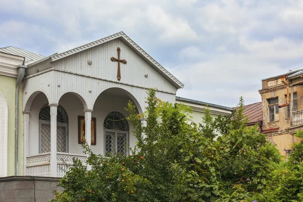 Twierdza Narikala i starego miasta Tbilisi, Gruzja. — Zdjęcie stockowe