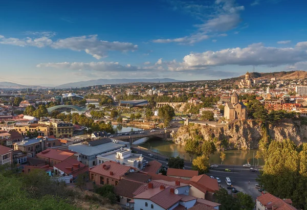 Tbilisi panorámico, Georgia . — Foto de Stock