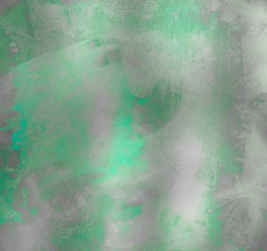 Soyut kaba desenli gri ve yeşil arkaplan 