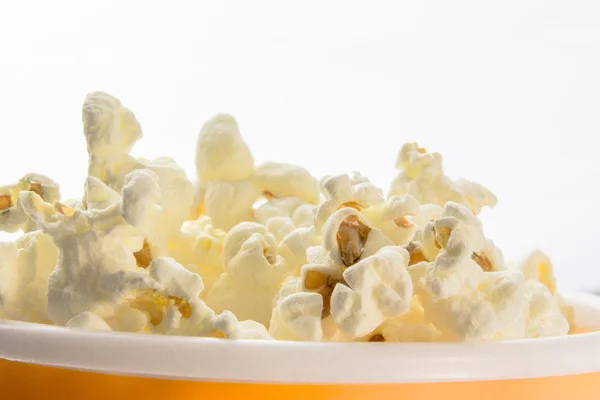 Detailní záběr popcorn — Stock fotografie