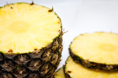 dilim ananas yakın çekim