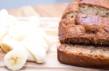 muz ekmeği yakın çekim