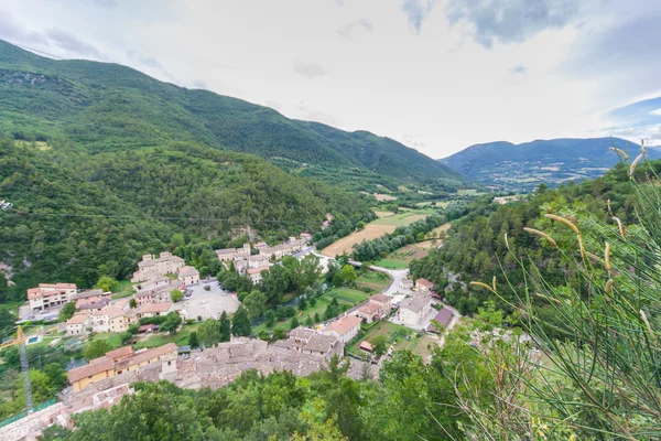 Scheggino, città medievale in Italia — Foto Stock