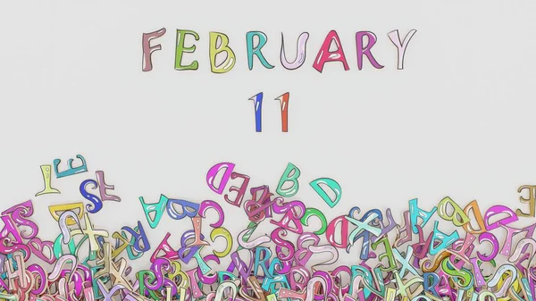 February 11 date calendar schedule birthday use