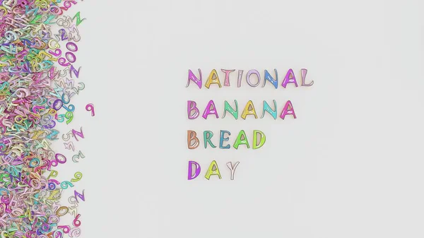 バナナパンの日 — ストック写真