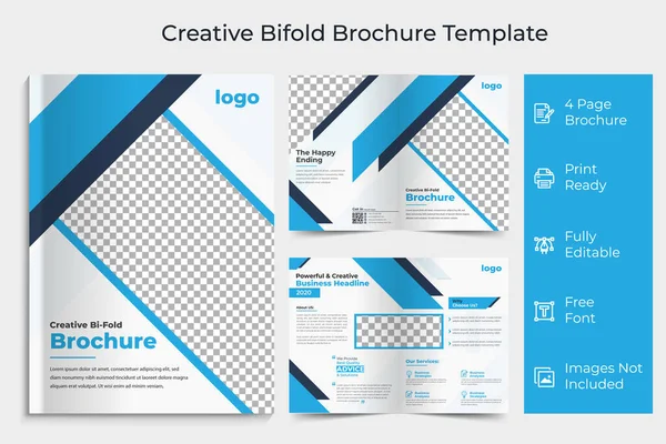 İki katlı iş broşürü, Kurumsal & İş Konsepti Tasarımı, Business bi broşür tasarımı minimal ve soyut tasarım, grafik elementlerle birlikte yaratıcı konsept çift katlı broşür,