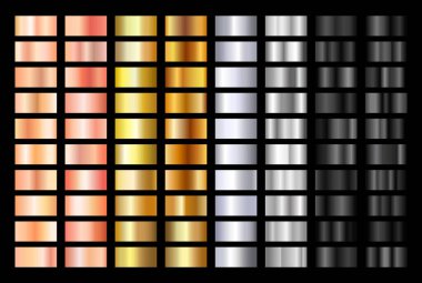 Altın gül, gümüş, siyah ve altın desen ayrıştırma arka planı.