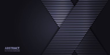 Yatay beyaz ışık çizgileri olan koyu gri soyut bir zemin. Lüks, siyah, modern, zarafet, teknoloji, fütüristik, spor geçmişi.