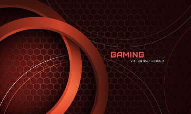 Modern trend sportif oyun arka planı 3D.