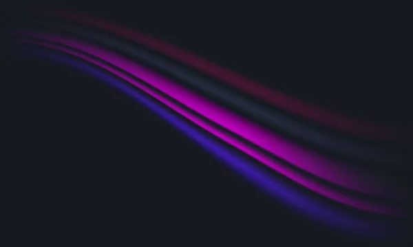 Donkere abstracte golvende gelaagde multi kleuren achtergrond. — Stockvector