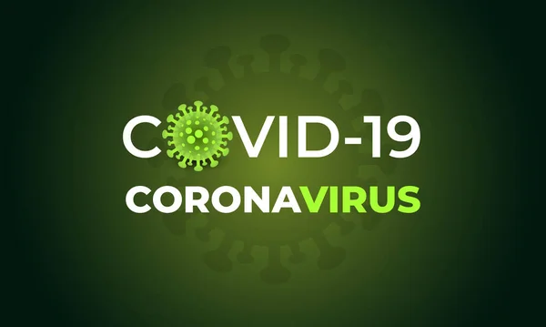 Corona Vírus Fertőzés Covid Coronavirus Teve Vektor Háttér 2019 Ncov — Stock Vector