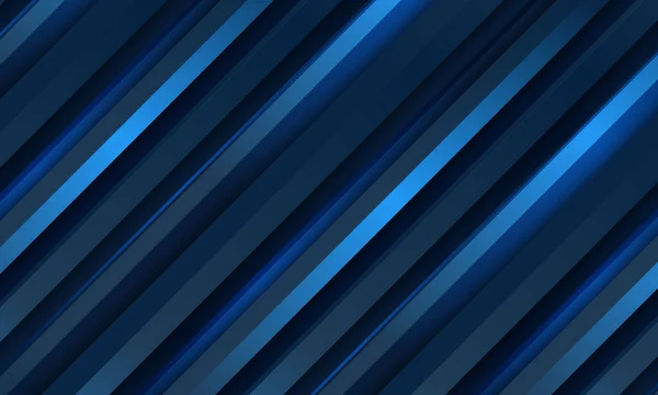 Astratto sfondo geometrico blu scuro con concetto aziendale moderno. — Vettoriale Stock