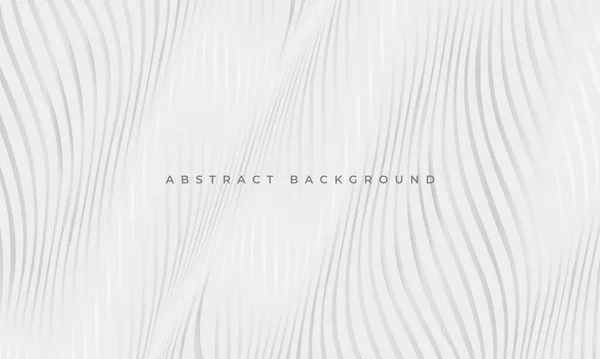 Abstraktní luxus zářící šedá tekutina vlnité tvary geometrické elegance pozadí — Stockový vektor