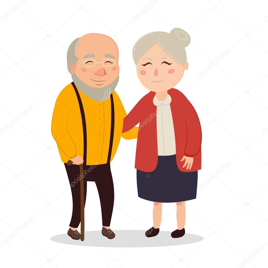 Hand drawn cartoon grandparents Stock Vector Image by ©Kutanina #121766864 Hand drawn cartoon grandparents Stock Vector Image by ©Kutanina #121766864