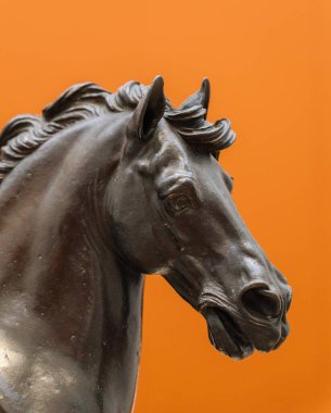 Rijksmuseum 'da At Heykeli