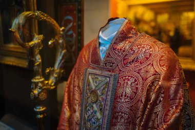 Catharijnemanent Utrecht Müzesi 'nde dini kıyafetler.