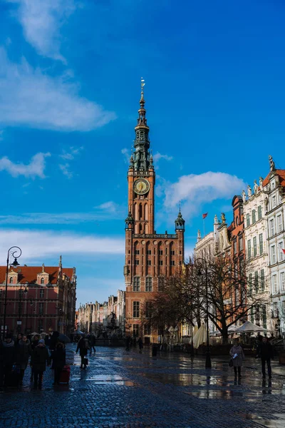 Polonya 'daki Gdansk şehir merkezi