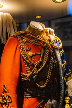 Military uniform at Huis Doorn in the Netherlands