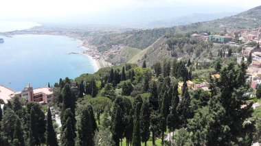 Taormina Sicilya İtalya Manzarası