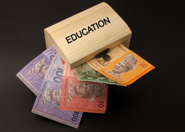 INVESTMENTS AND EDUCATION CONCEPT clipart