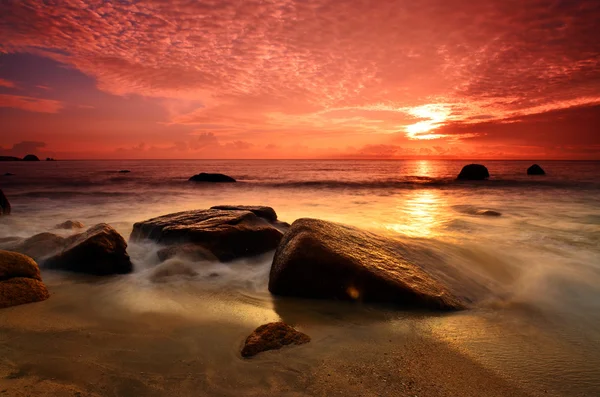 Atardecer en asiático — Foto de Stock