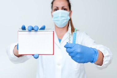 Yeni Aşı Virüsü Testi Aşılama Kliniği Deneme Laboratuvarı Sunumları Bilim Tartışmaları İş Giysileri Koruyucu Vitesler