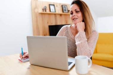 Çevrimiçi Varlık Oluşturan Sosyal Medya Etkilendirici, Video Günlük Fikirleri, Sanal Sınıf Toplantısı, Uzaktan Ofis Çalışması, Bilgisayar Sunumu, Ders Verme