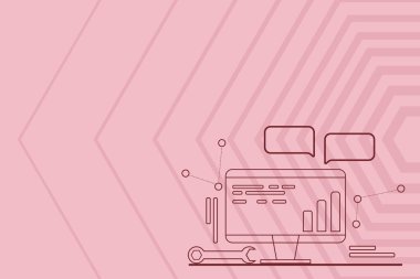 Bilgisayar Bakım Onarımı Konsepti Soyut İletişim Teknolojisi Resim Sunumu Raporları Küresel Bağlantı Fikirleri Atölyesi Tasarımı