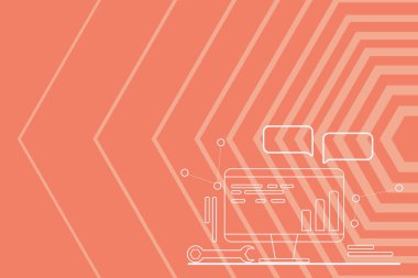 Bilgisayar Bakım Onarımı Konsepti Soyut İletişim Teknolojisi Resim Sunumu Raporları Küresel Bağlantı Fikirleri Atölyesi Tasarımı