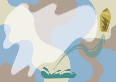 Uzay Gemisi Yerden Gökyüzüne doğru Fırlatma Yapıyor. Mekik Destekleyicisi uçuş sunumuna başlıyor Düşünceler ve Tasarımlar Başlat.