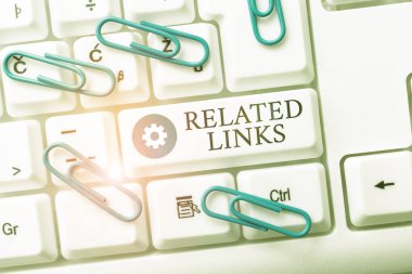 İlgili Bağlantıları gösteren metin. Bir Web Sayfası Çapraz Referans Hatları içinde iş yaklaşımı Fikirlerinizi Yazan İnternet Tarayıcıları ve Çevrimiçi Araştırma Çalışmaları
