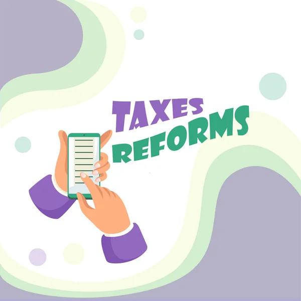 El yazısı Vergi Reformları. Toplanan vergileri Soyut Yayılma İletisi Çevrimiçi, Küresel Bağlantı Konseptlerinde daha verimli bir şekilde yönetmek — Stok fotoğraf