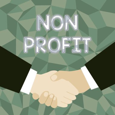 Non Profit metni gösteriliyor. Anlaşmaları Kabul Eden İnsanlar, Görüntü Müzakerelerini Gösterme Anlaşması 'nın temel amacı kar amacı gütmeyen veya gerçekleştirilmeyen bir faaliyet kavramı