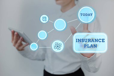 İlham Sigortası Planı 'nı gösteren metin. Yazılan kelime, bir işçinin 