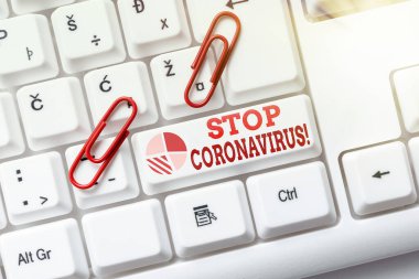 El yazısı işareti Coronavirus 'u durdurun. COVID19 vakalarının azaltılması için mücadele eden İş Genel Görünümü Hastalığı Bilinci Kampanyası Fikirlerinizi Yazan İnternet Tarama ve Çevrimiçi Araştırma Çalışmaları