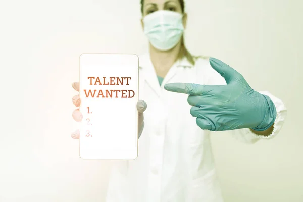 Inspiration visar tecken Talent Wanted. Internet Concept metod för att identifiera och extrahera relevant begåvad demonstrera medicinsk tekologi Presentera nya vetenskapliga upptäckter — Stockfoto