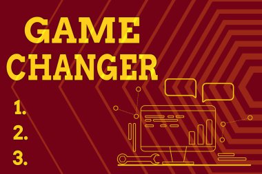 Kavramsal altyazı Oyun Değiştirici. Business showcase Sports Sports Scorekeeper Gamestream Canlı Skorlar Ekibi Bilgisayar Bakımı ve Onarım Konsepti, Soyut İletişim Teknolojisi