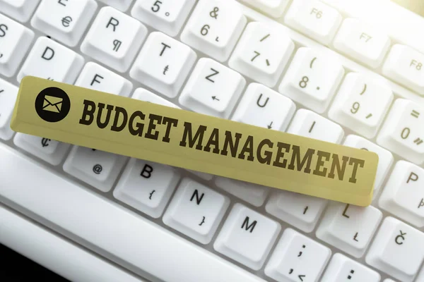 Conceptual display Budget Management. Business approach designing and implementing budget processes of a person Connecting With Online Friends, Making Acquaintances On The Internet
