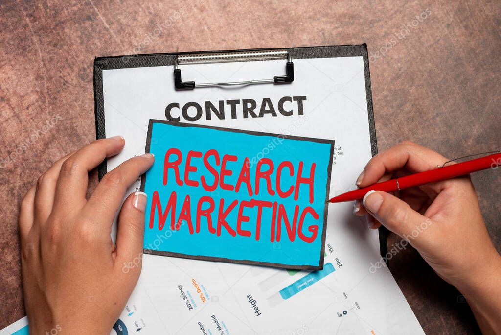 Inspiration showing sign Research Marketing. Word Written on process of gathering and interpreting info about a market Writing Notes And Important Ideas Brainstorming New Designs