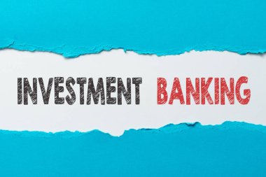 Yatırım Bankacılığı 'nı gösteren bir ilham kaynağı. Diğer şirket ve şahıslar için sermaye oluşturma kavramı Soyut Kuru Nehir, Perde Açma Konsepti, Yeni Şov Başlıyor