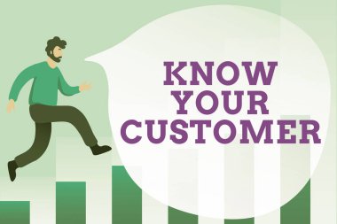 İlham, müşterinizi tanıyın işaretini veriyor. Ticari kimlik tespiti ve finans güvenliği hata ayıklama kodları, çalıştırma ve yeni bilgisayar programını test etme fikri