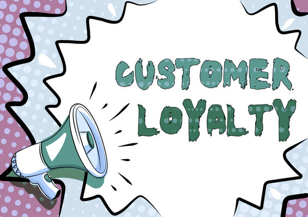 Вдохновение показывает знак лояльности клиентов. Покупатели Концепции Интернета придерживаются положительного опыта и удовлетворения Красочный дизайн Отображение важного сообщения, Аннотация