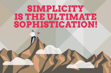 Kavramsal gösterim basitliğidir. Nihai Sofistike. İş yaklaşımı sunumları basitleştirir Soyut Ulaşım ve Ulaşım Hedefi, Sıkı Çalışmanın Sonuçları