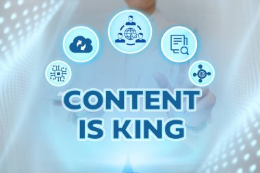 El yazısı içeriği kraldır. İş vitrinine göre içerik, Sanal Düğme Gösterme Teknolojisi Üzerine Basan Kadın Tableti web sitesinin başarısının merkezinde yer alıyor.