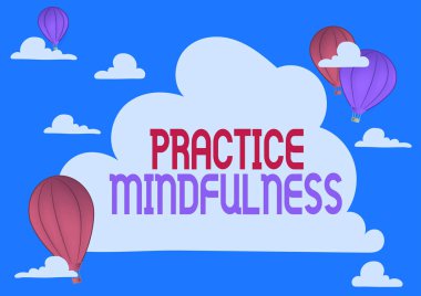 Kavramsal gösterim farkındalığı. Kavramsal fotoğraf yargılamadan sansasyonlara dikkat ediyor Hotair Balon Çizimi Uçan Bulutlar Yeni İndirimlere Ulaşıyor